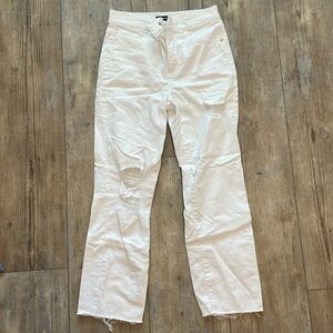 Express Straight Ankle High Rise